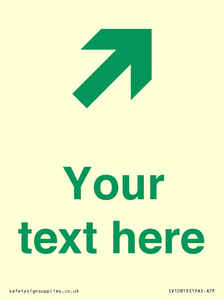 Custom Safe Condition inverse: Green Up right arrow